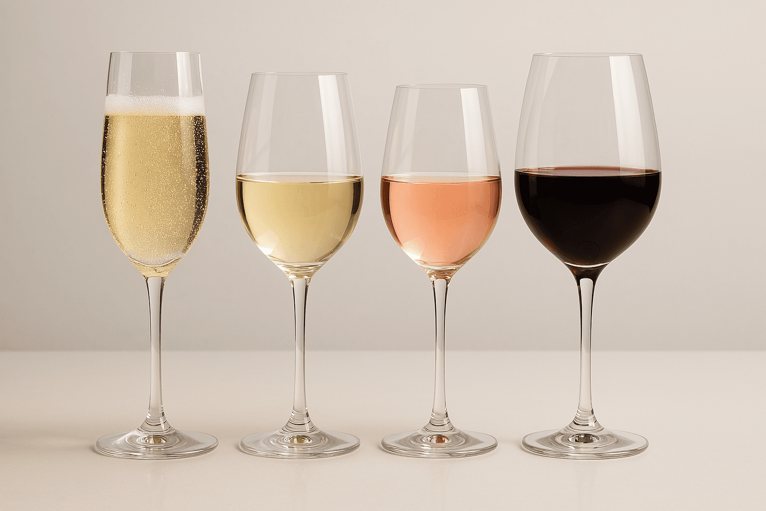 Assortiment Wijnglazen