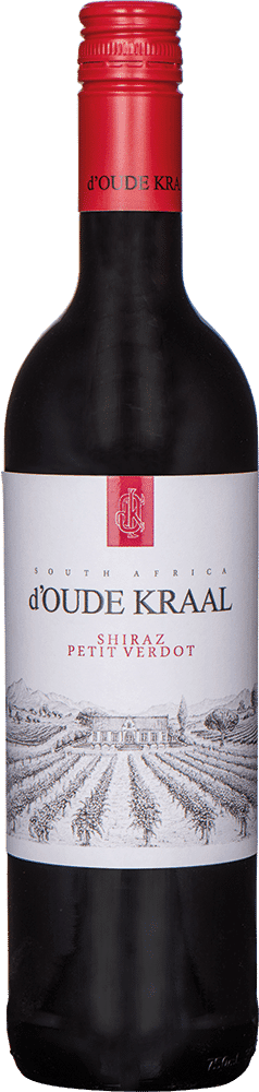 d'Oude Kraal Shiraz Petit Verdot