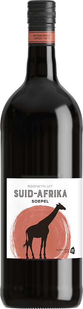 AH Soepele Zuid-Afrikaanse huiswijn rood