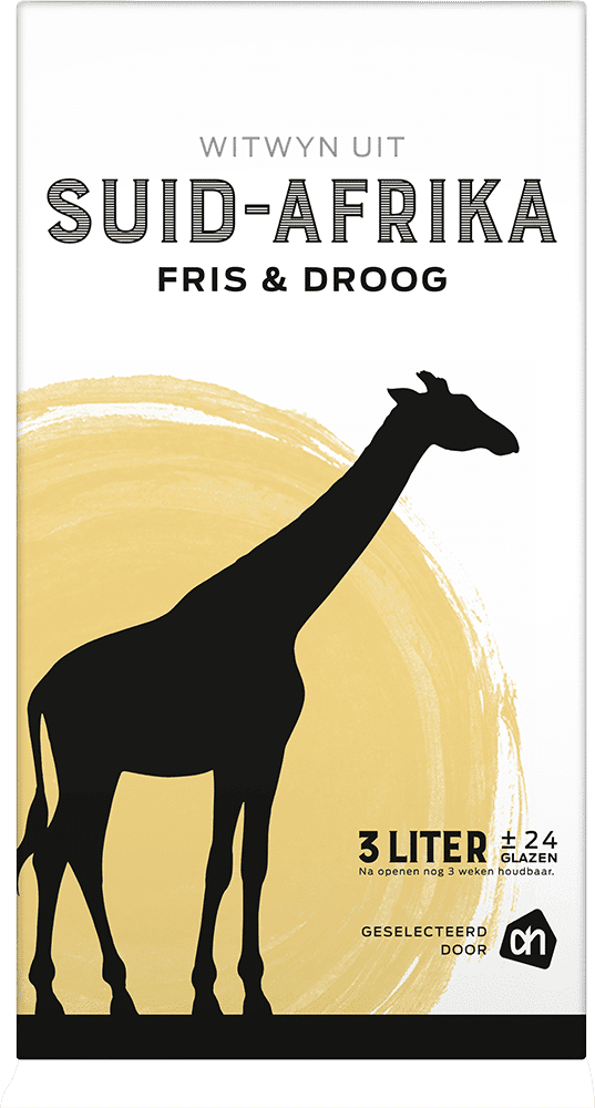 Albert Heijn Witwyn uit Suid-Afrika Fris & Droog 3 Liter