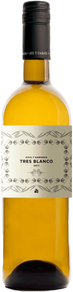 Azul y Garanza Tres Blanco