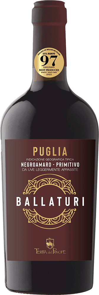Ballaturi Negroamaro-Primitivo 'Leggermente Appassite'