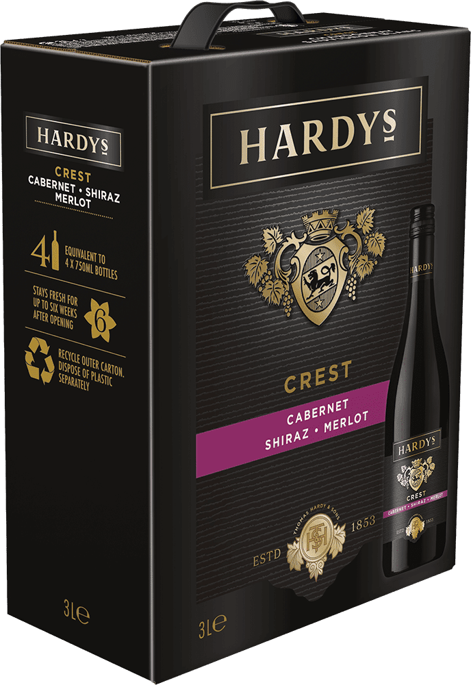Hardy’s Cabernet Shiraz Merlot 'Crest' 3 Liter